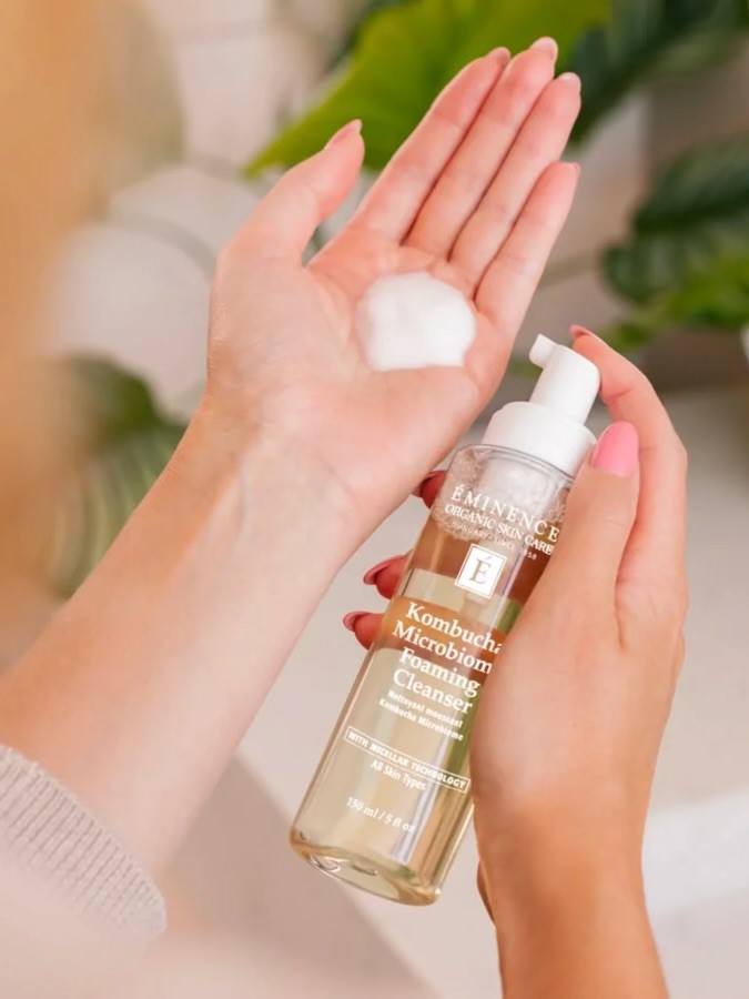 Eminence Kombucha Microbiome Foaming Cleanser